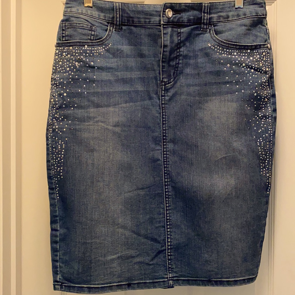 Brand New With Tags Embellished Chicos Mazarene Mist Size 05